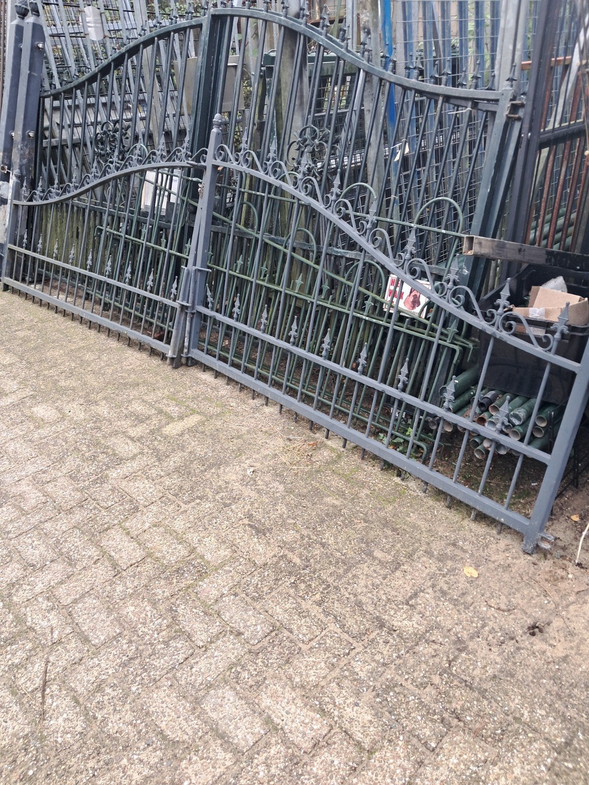 prachtige sierpoort, Ophalen, Zo goed als nieuw, IJzer