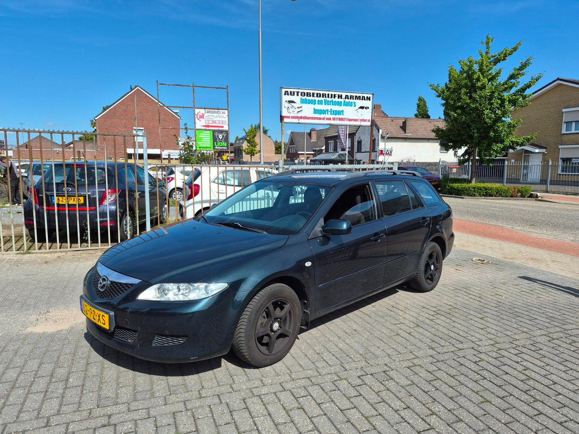 Mazda 6 Sportbreak 1.8i Exclusive, Auto's, Voorwielaandrijving, Stof, Gebruikt, 4 cilinders