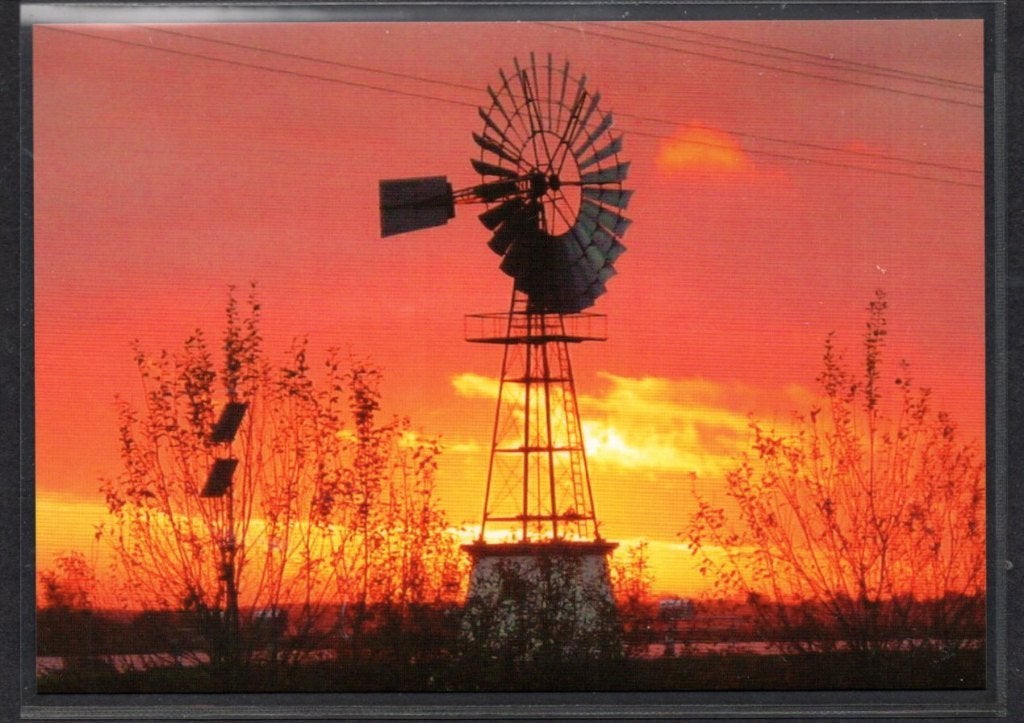 molen; Windmotor Koetze Tibbe te Krobswolde., Verzenden, 1980 tot heden, Ongelopen, Groningen