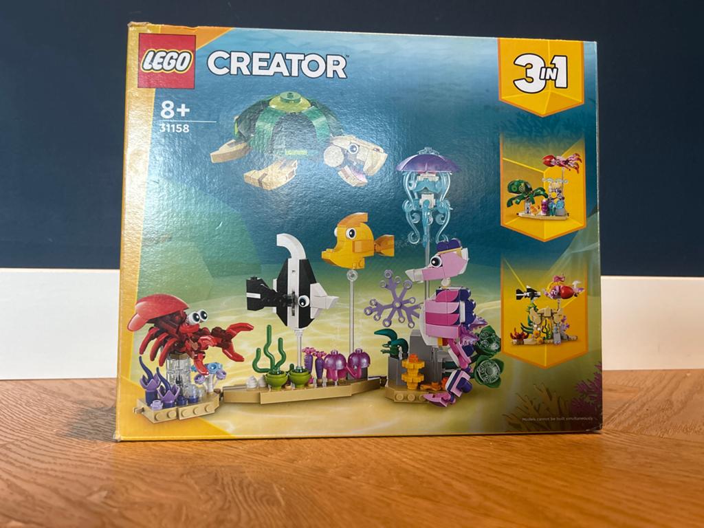 LEGO Creator 3in1 Diepzeewezens 31158, Ophalen of Verzenden, Zo goed als nieuw, Overige merken