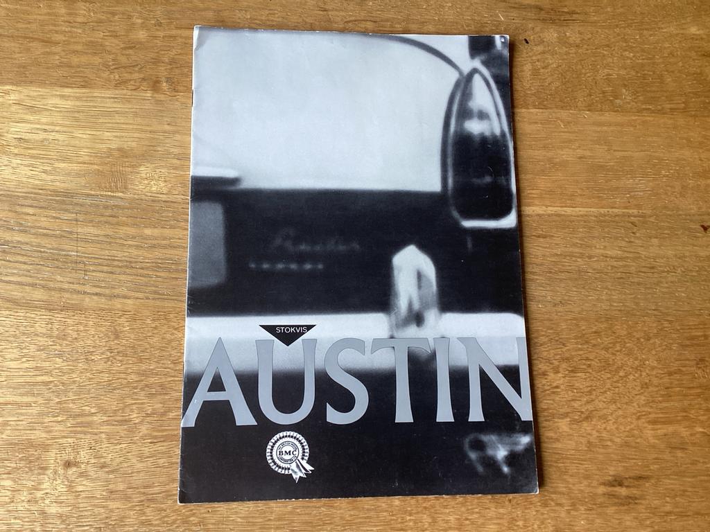 Austin Stokvis brochure - Austin Seven, 1800 Balanza ea 1976, Boeken, Ophalen of Verzenden, Gelezen, Overige merken