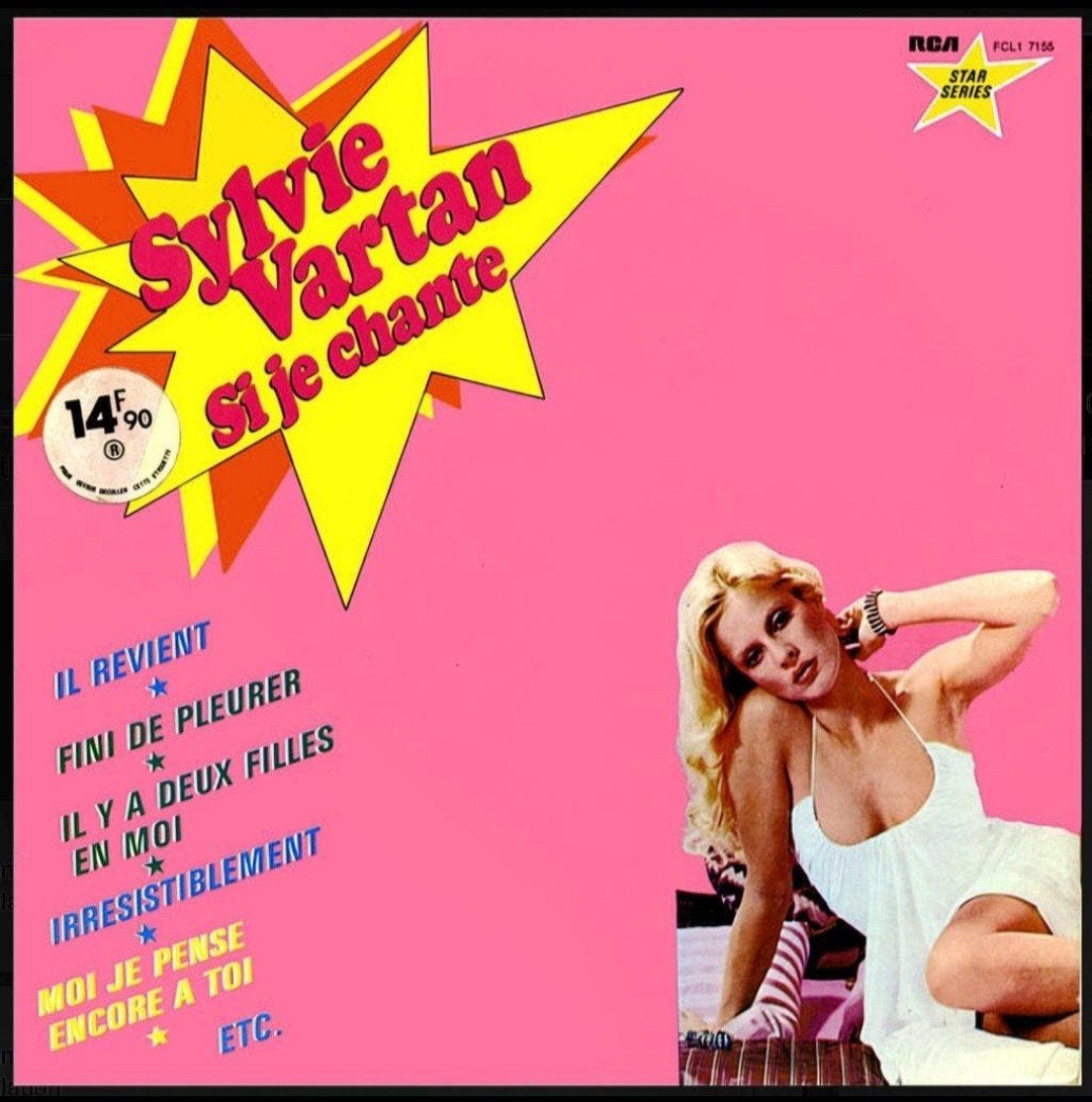 LP  SYLVIE VARTAN - Si Je Chante, Ophalen of Verzenden, Gebruikt, LP