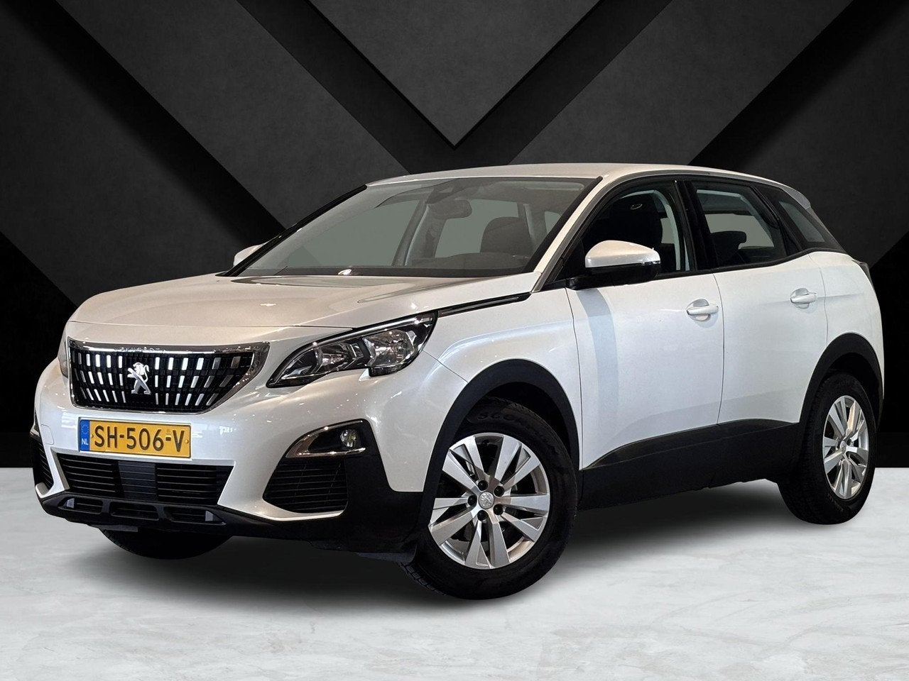 Peugeot 3008 Blue Lease Executive 1.2 Turbo 130pk | i-COCKPI, Auto's, Gebruikt, 1199 cc, Wit, Origineel Nederlands
