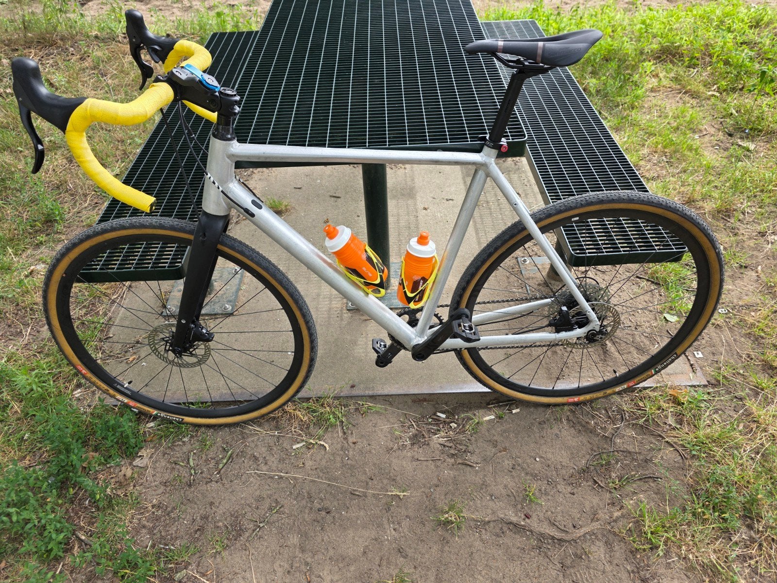 Unieke gravelbike maat L/58cm Campagnolo Ekar 1x13 groep, Fietsen en Brommers, Fietsen | Racefietsen, Aluminium, 57 tot 61 cm