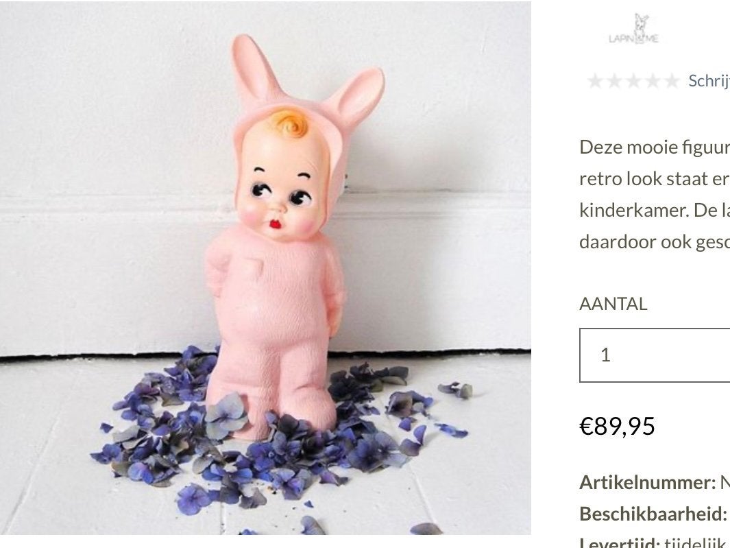 Schattige lamp van Heico, Ophalen of Verzenden, Zo goed als nieuw, Lamp