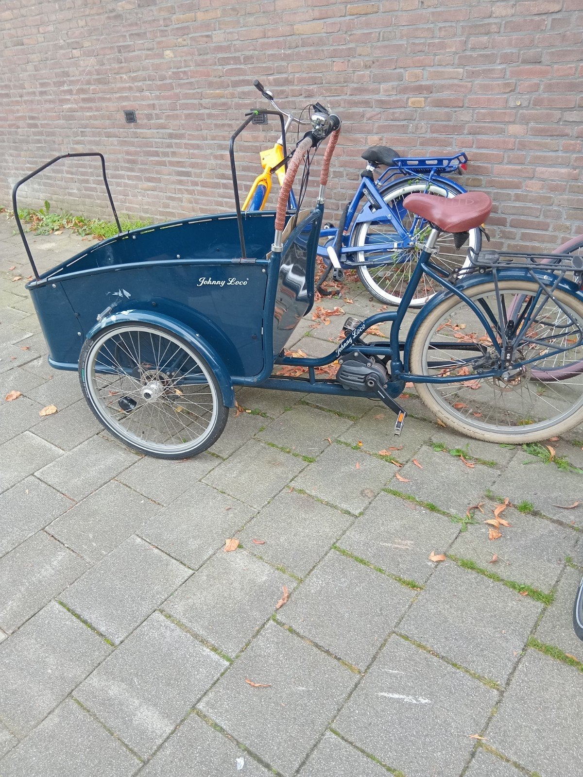 bakfiets met huif - Ideaal voor 2 kinderen of goederen, Ophalen of Verzenden, Zo goed als nieuw