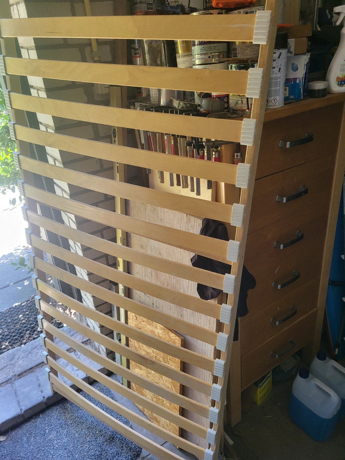 Lattenbodem, Ophalen, Eenpersoons, 90 cm