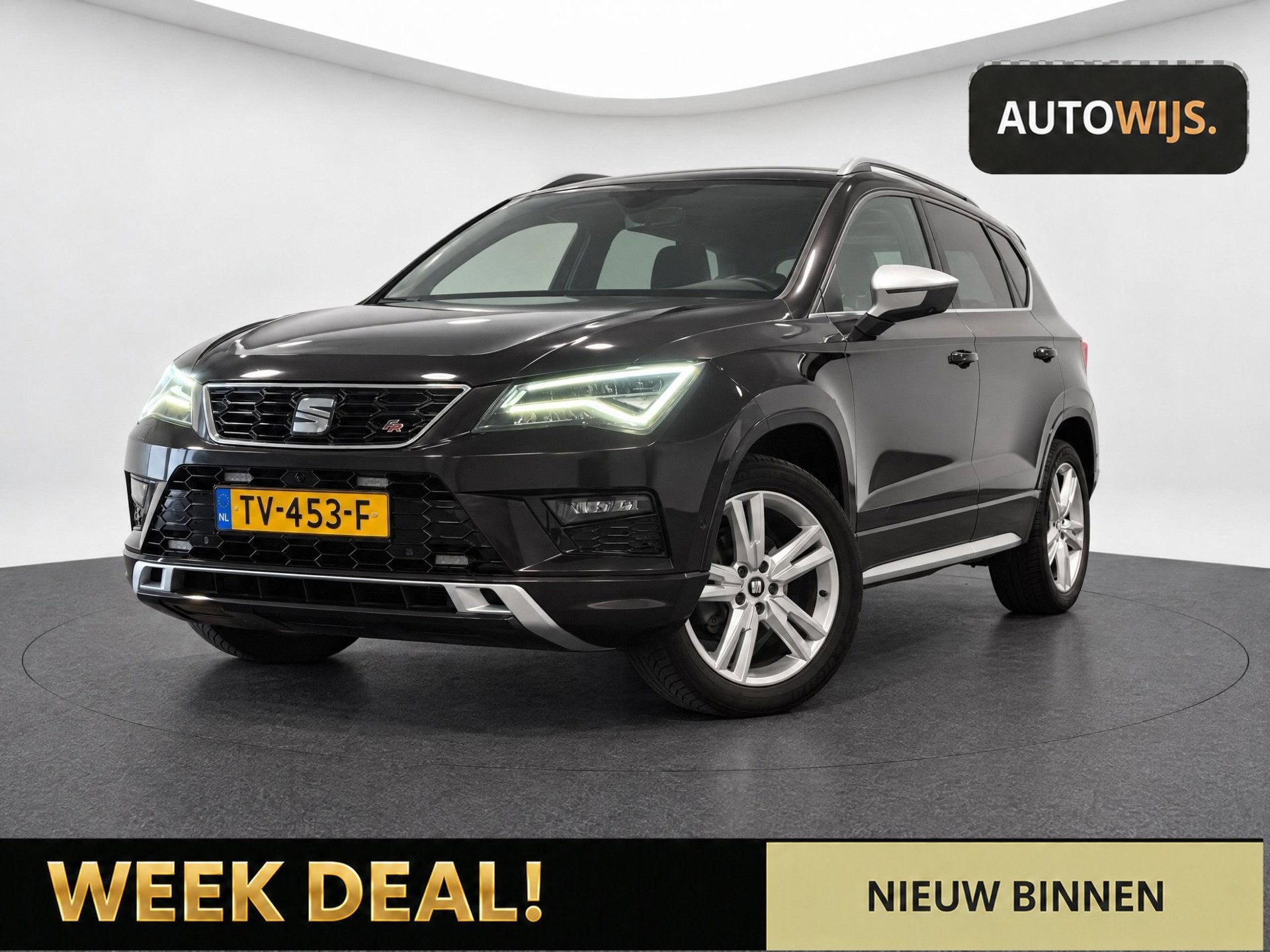 Seat Ateca 1.5 TSI FR Business Intense|FR|CAMERA|BEATS|LED|N, Auto's, 4 cilinders, 150 pk, Origineel Nederlands, Bedrijf