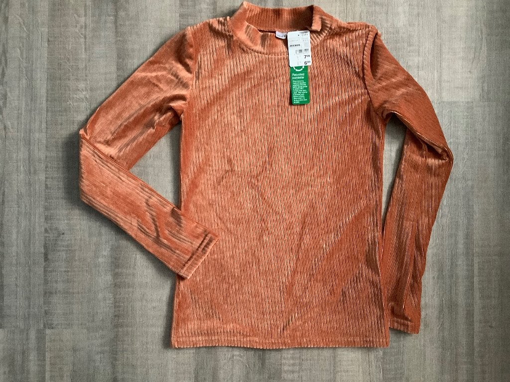 Shirt met lange mouwen maat 158, Zeeman, Meisje, Nieuw, Ophalen of Verzenden