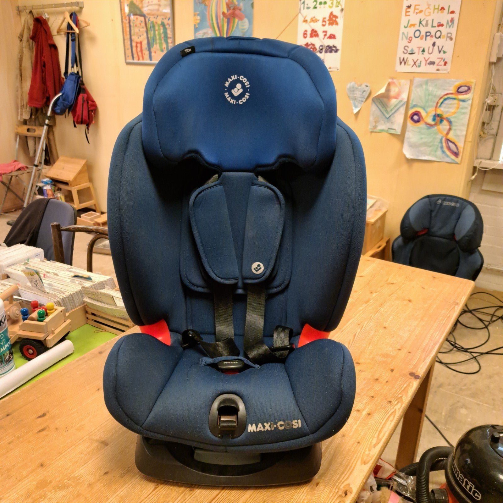 MaxiCosi  Titan autostoeltje, Ophalen, Gebruikt, Slaapstand, 9 t/m 36 kg