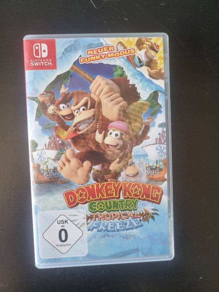 Donkey Kong: Country Freeze - Nintendo Switch 1, Avontuur en Actie, 2 spelers, Ophalen of Verzenden, Zo goed als nieuw