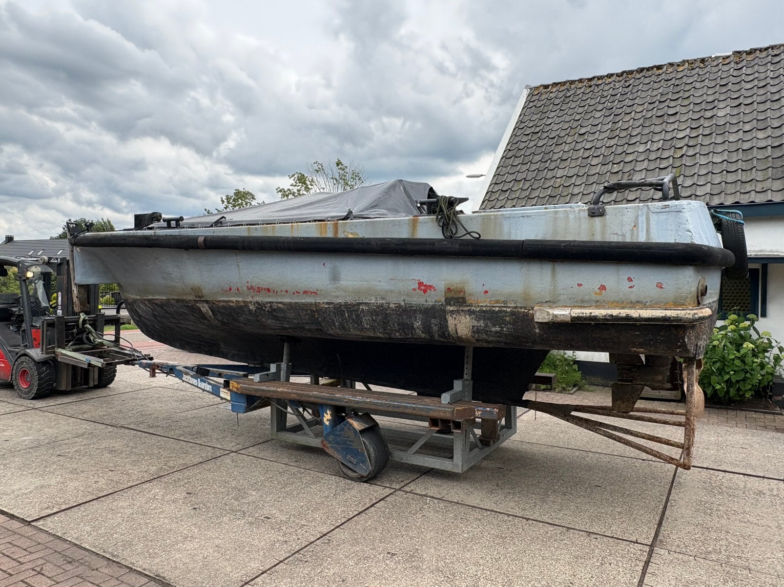 Mulder en Rijke Schottelboot / werkboot, Watersport en Boten, Motorboten en Motorjachten, Ophalen, Diesel