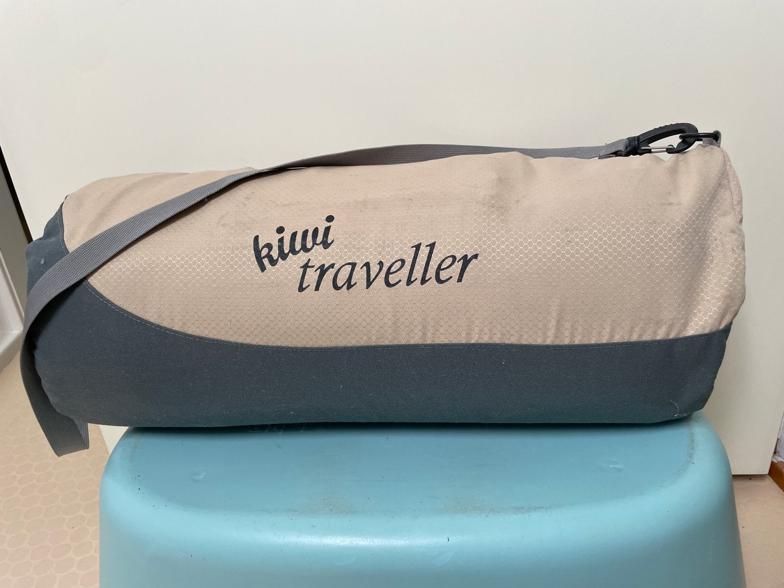 Kiwi traveller lichtgewicht reisbedje, Ophalen of Verzenden, Gebruikt, Reisbedje