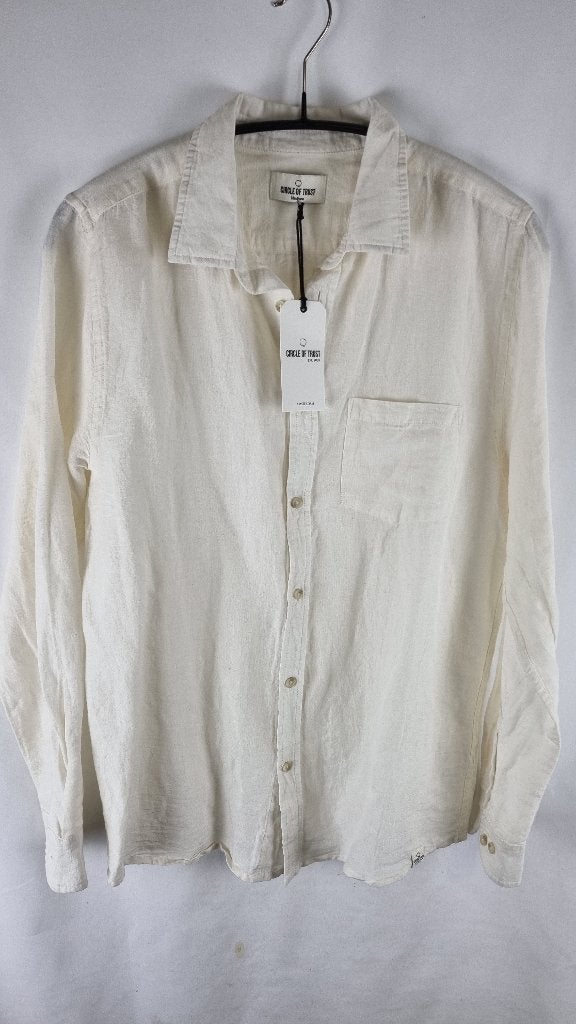 Heren overhemd blouse merk Circle of Trust maat L nieuw, Overige kleuren, -, Verzenden, -