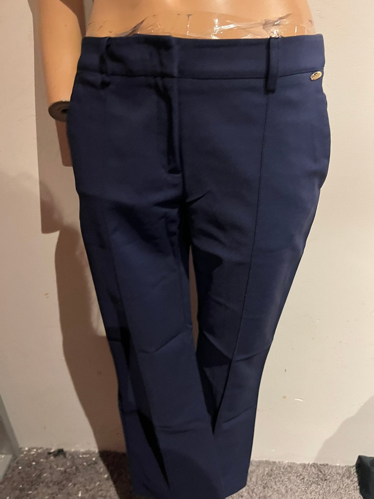NENETTE broek met steekzakken, hoogwater model, maat S/IT 42, F, NENETTE, Blauw, Ophalen of Verzenden