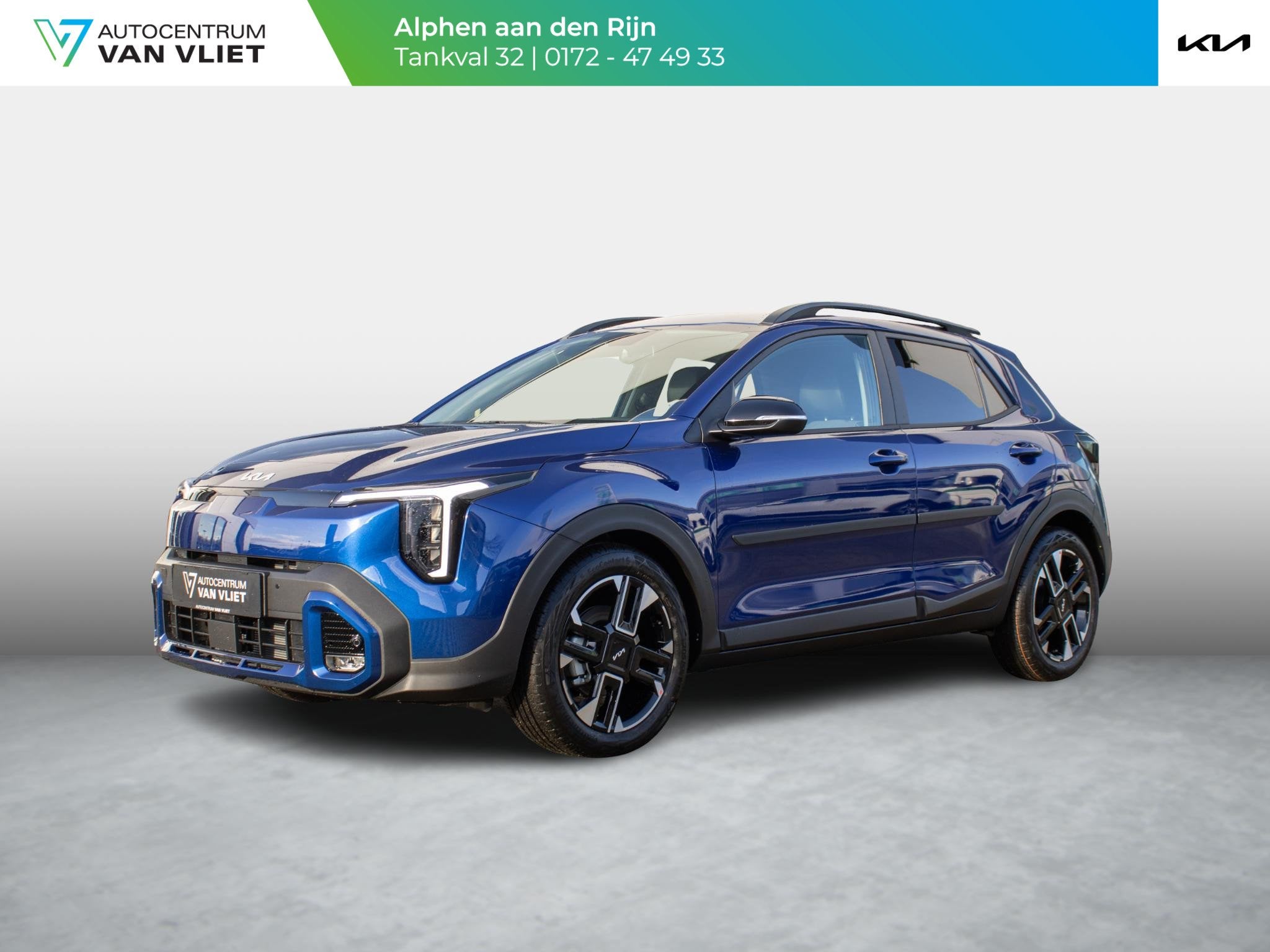 Kia Stonic 1.0 T-GDi MHEV GT-Line | Actieprijs* | Uit Voorra, Auto's, Automatische klimaatregeling, Blauw, Origineel Nederlands