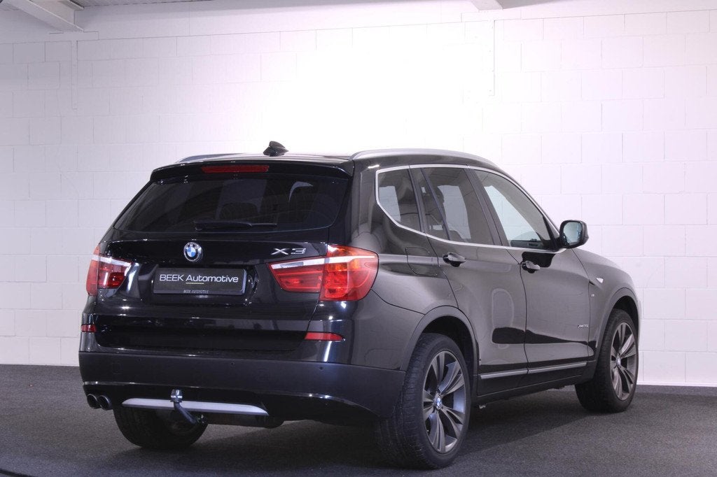 BMW X3 xDrive35i High Executive | CAMERA | TRKHAAK | STOELVR, Auto's, BMW, Gebruikt, Beige, 2000 kg, Zwart