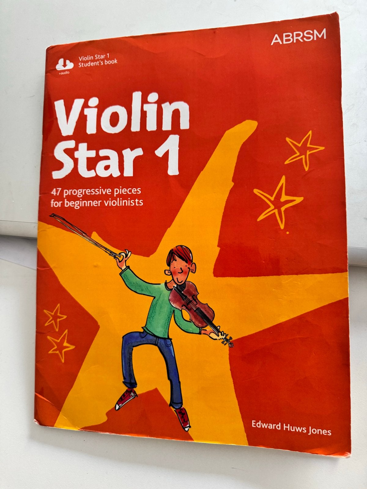 Viool Star 1 Studentenboek met Audio - Edward Huws Jones, Muziek en Instrumenten, Gebruikt, Klassiek, Les of Cursus, Ophalen of Verzenden