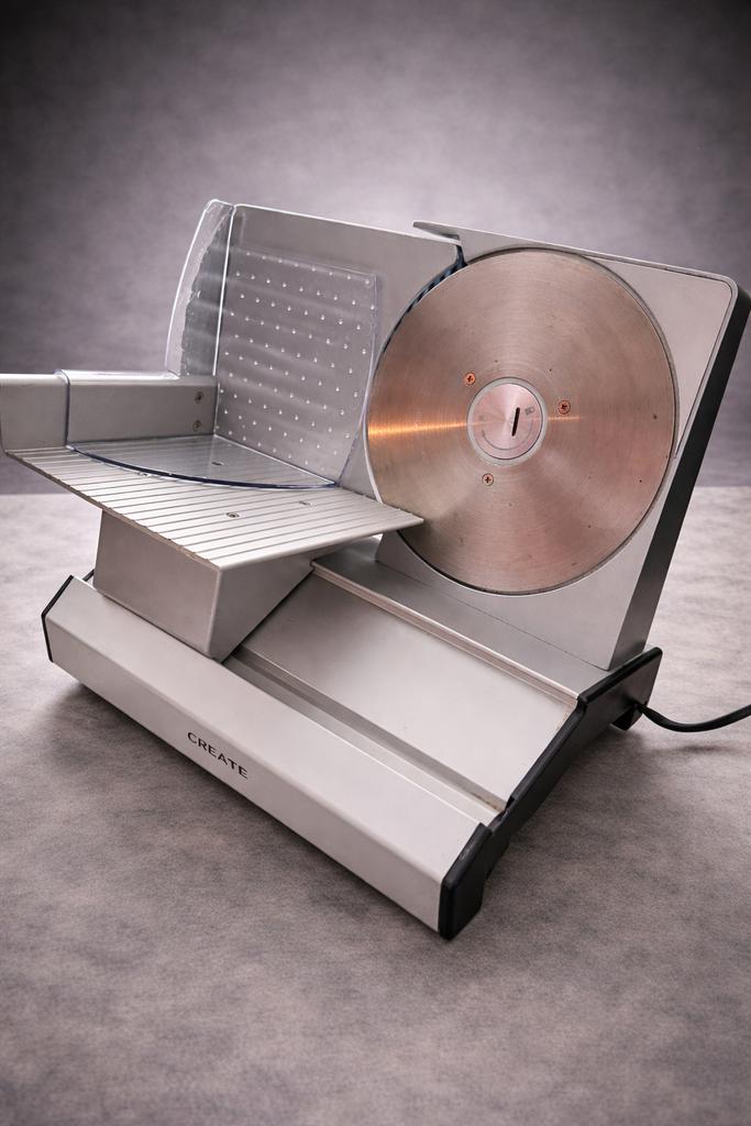 Create snijmachine | elektrische slicer, Huis en Inrichting, Keuken | Keukenbenodigdheden, Ophalen, Zo goed als nieuw