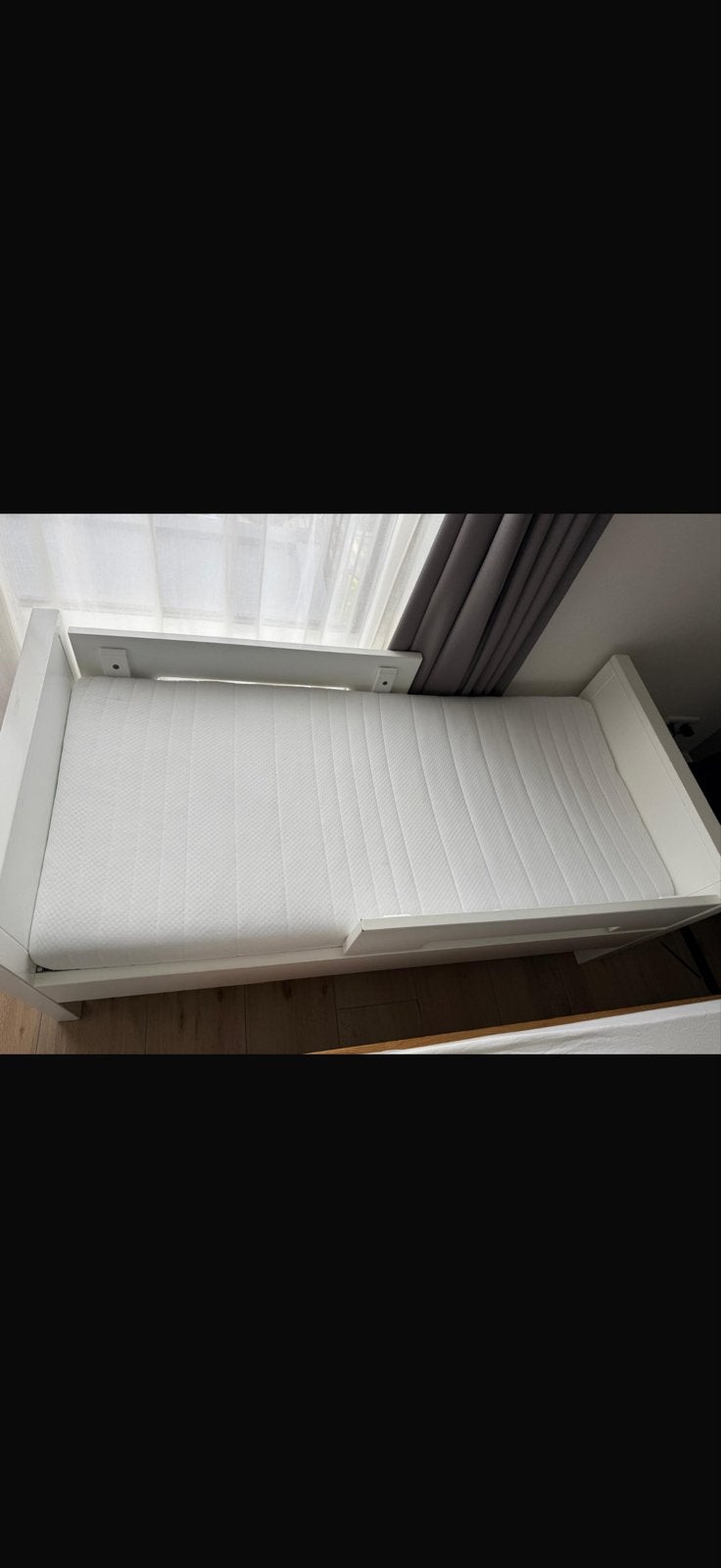 Bopita junior bed 75x160 cm met matras en lakens, Ophalen, Gebruikt, 190 cm of minder, Eenpersoons