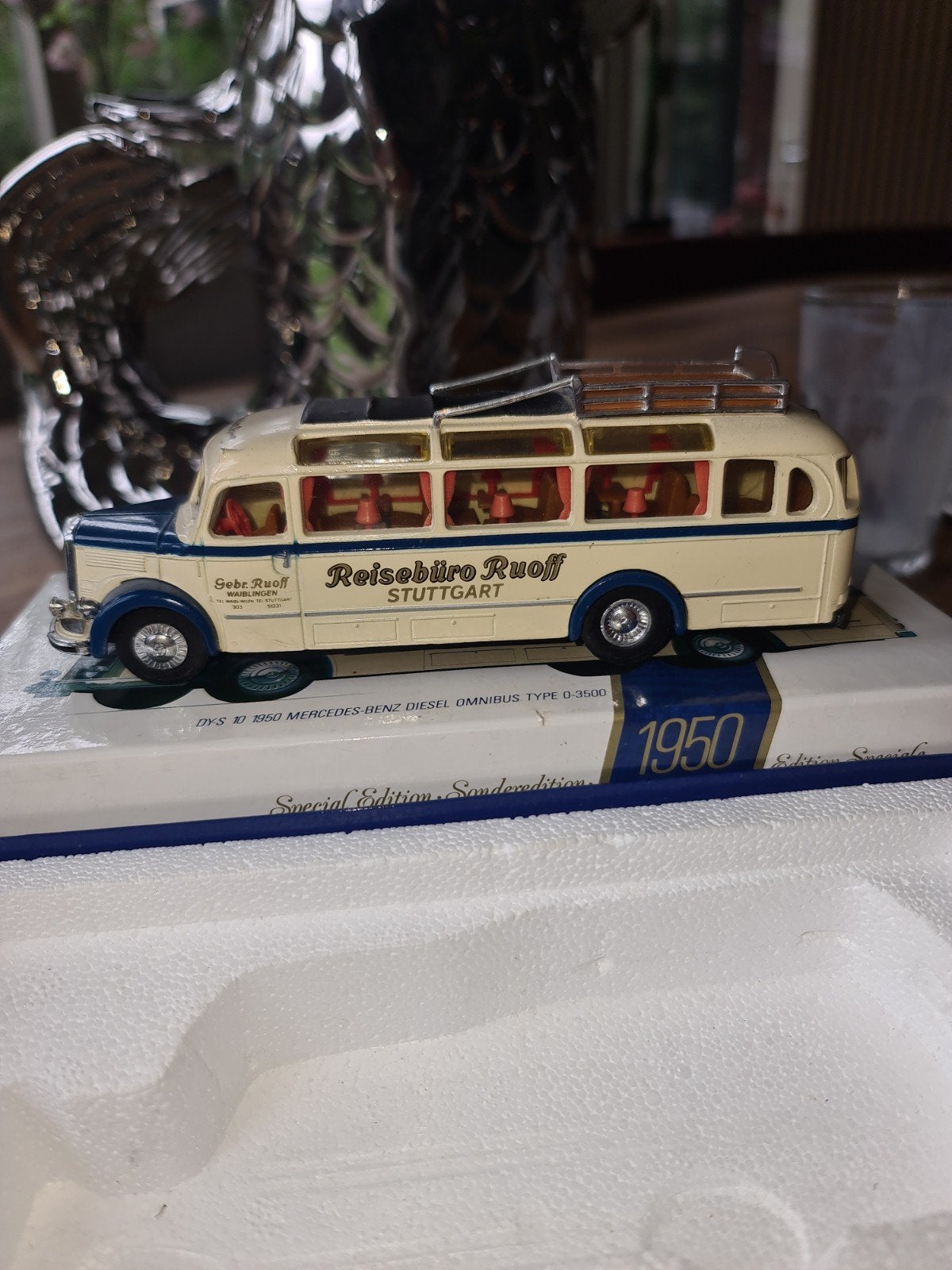 Dinky Collection 1950 Mercedes-Benz Diesel Omnibus O-3500, Ophalen of Verzenden, Zo goed als nieuw