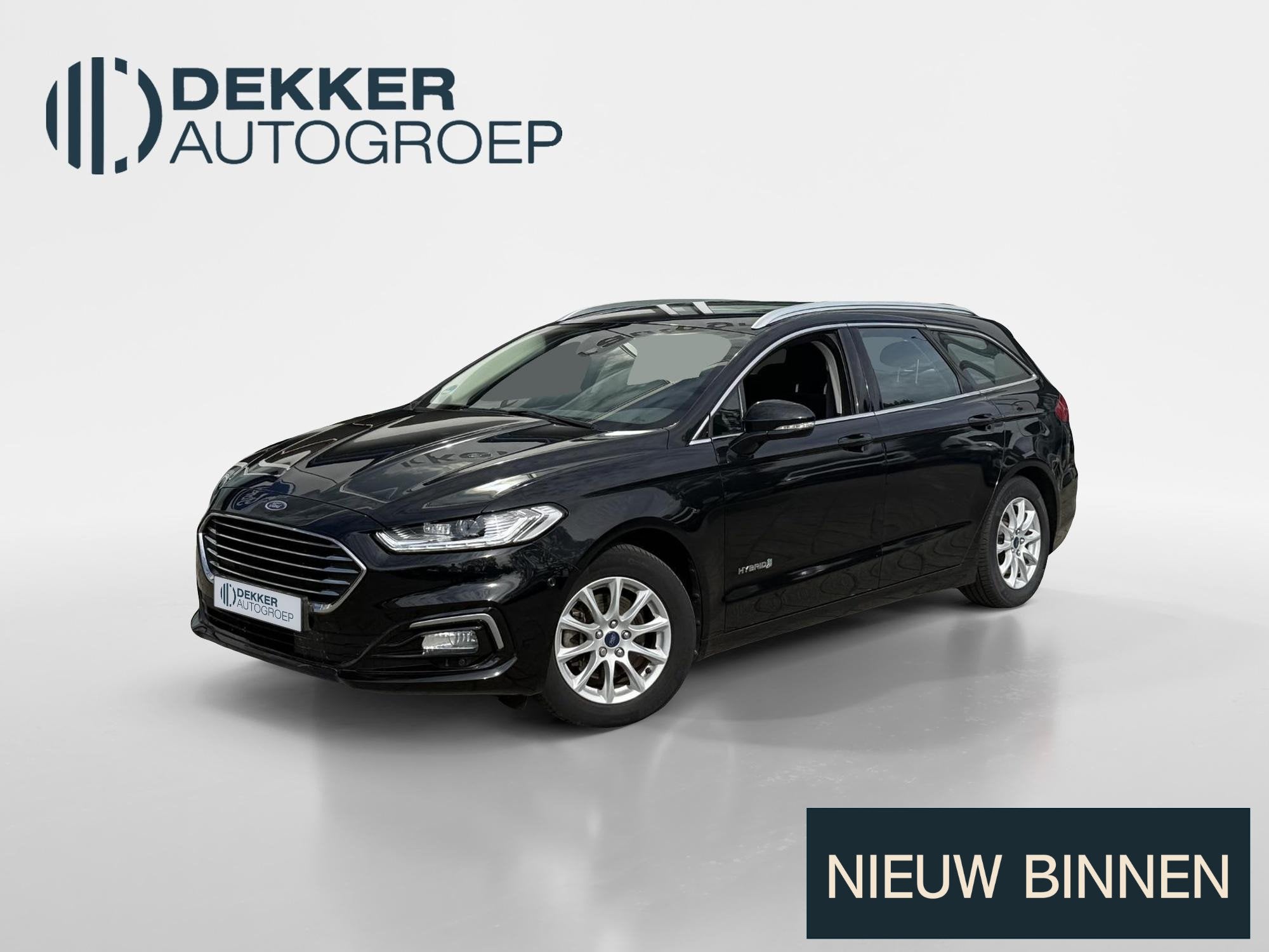 Ford Mondeo Wagon 2.0 IVCT HEV Titanium, Auto's, Ford, 188 pk, Stof, Gebruikt, 4 cilinders