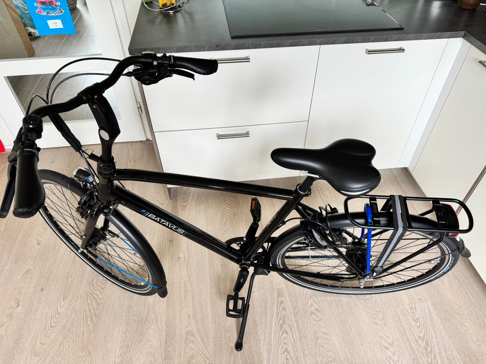 Batavus Dinsdag Exclusieve 57inch, Ophalen, Versnellingen, Batavus, 56 cm of meer