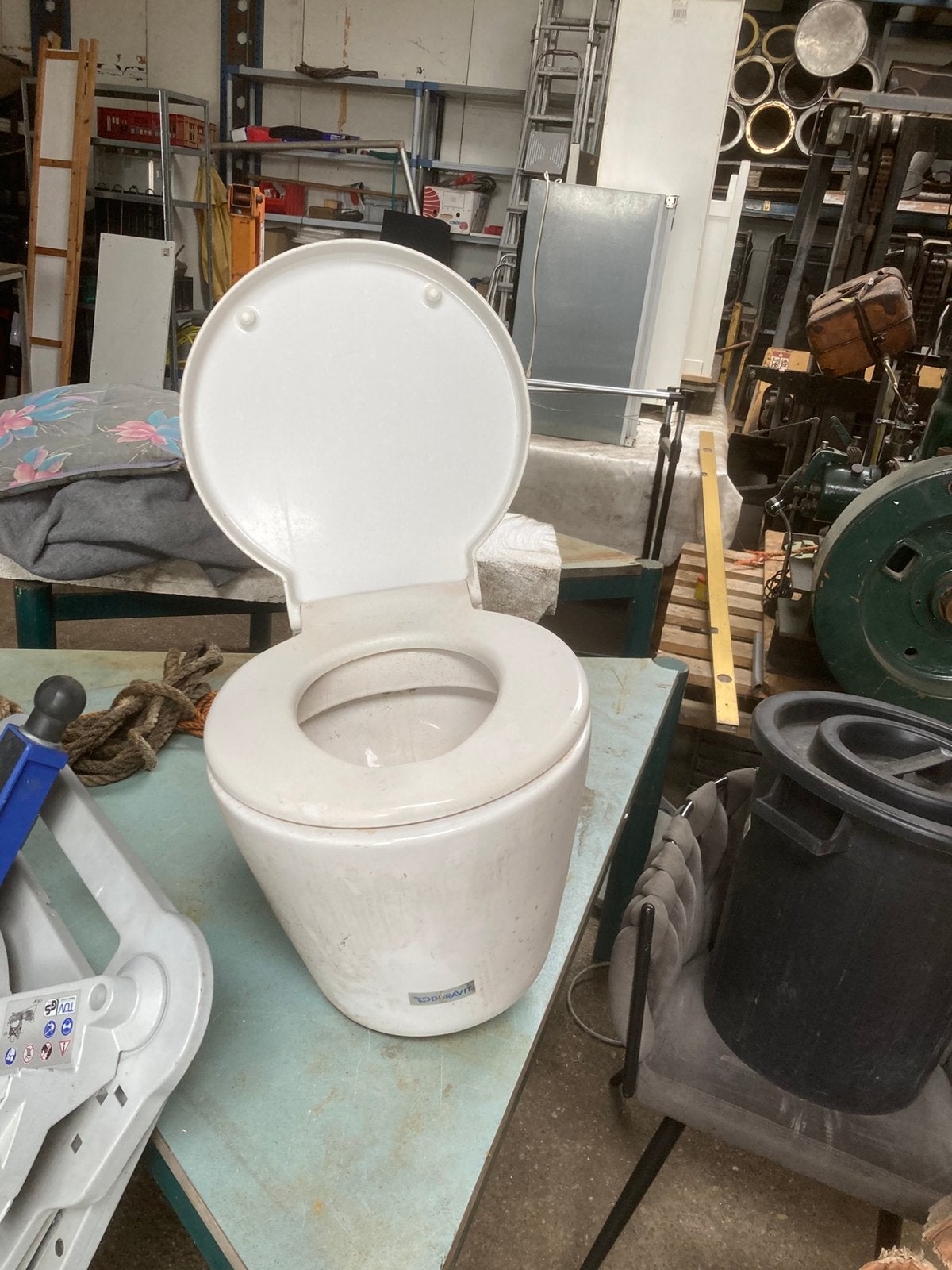 Duravit wc pot, Doe-het-zelf en Verbouw, Sanitair, Ophalen of Verzenden, Zo goed als nieuw, Toilet