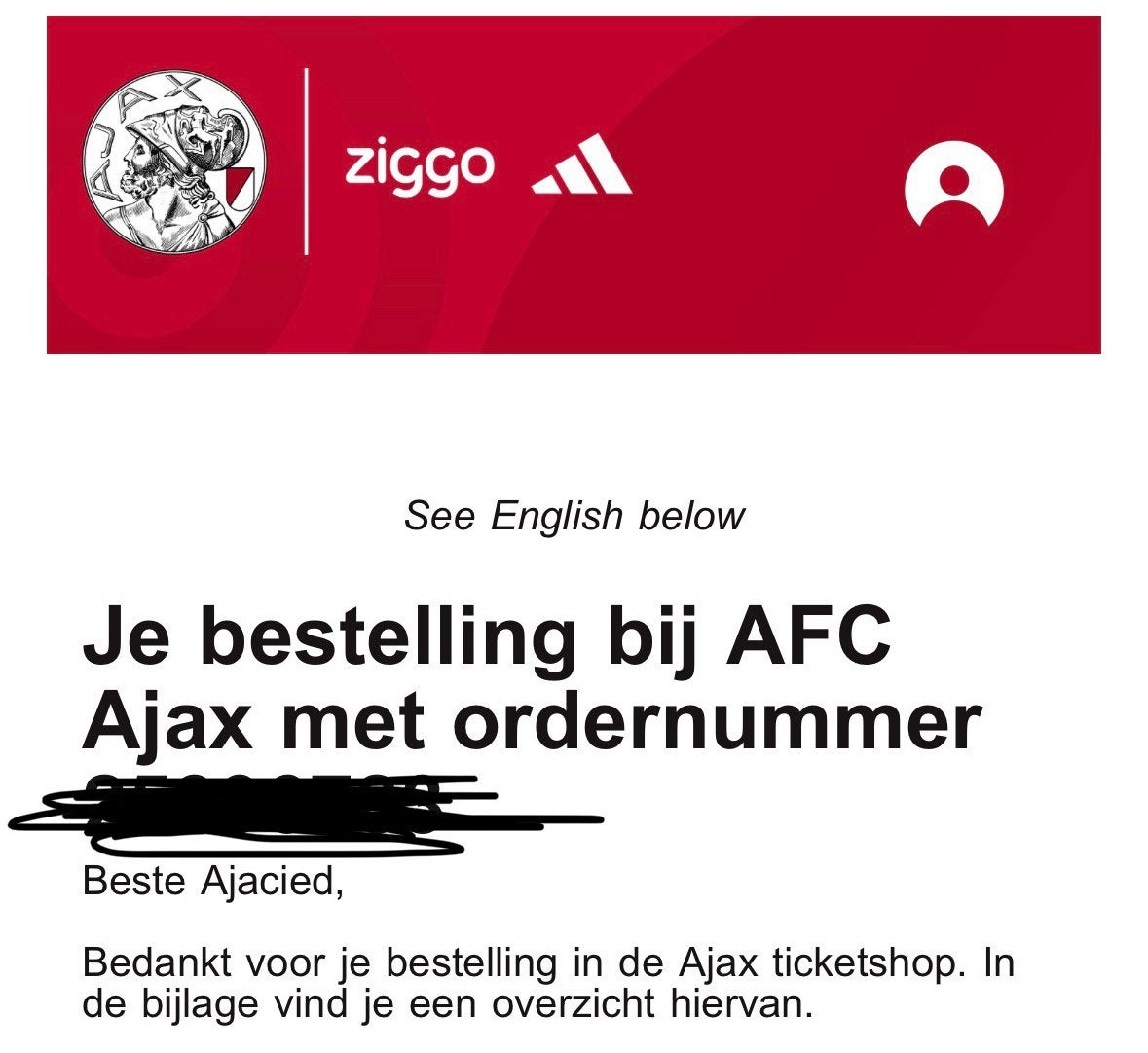 Ajax psv vak 411, Eén persoon, Februari