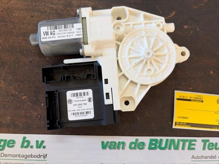 Raammotor Portier van een Volkswagen Caddy, Auto-onderdelen, Gebruikt, -, Volkswagen, -