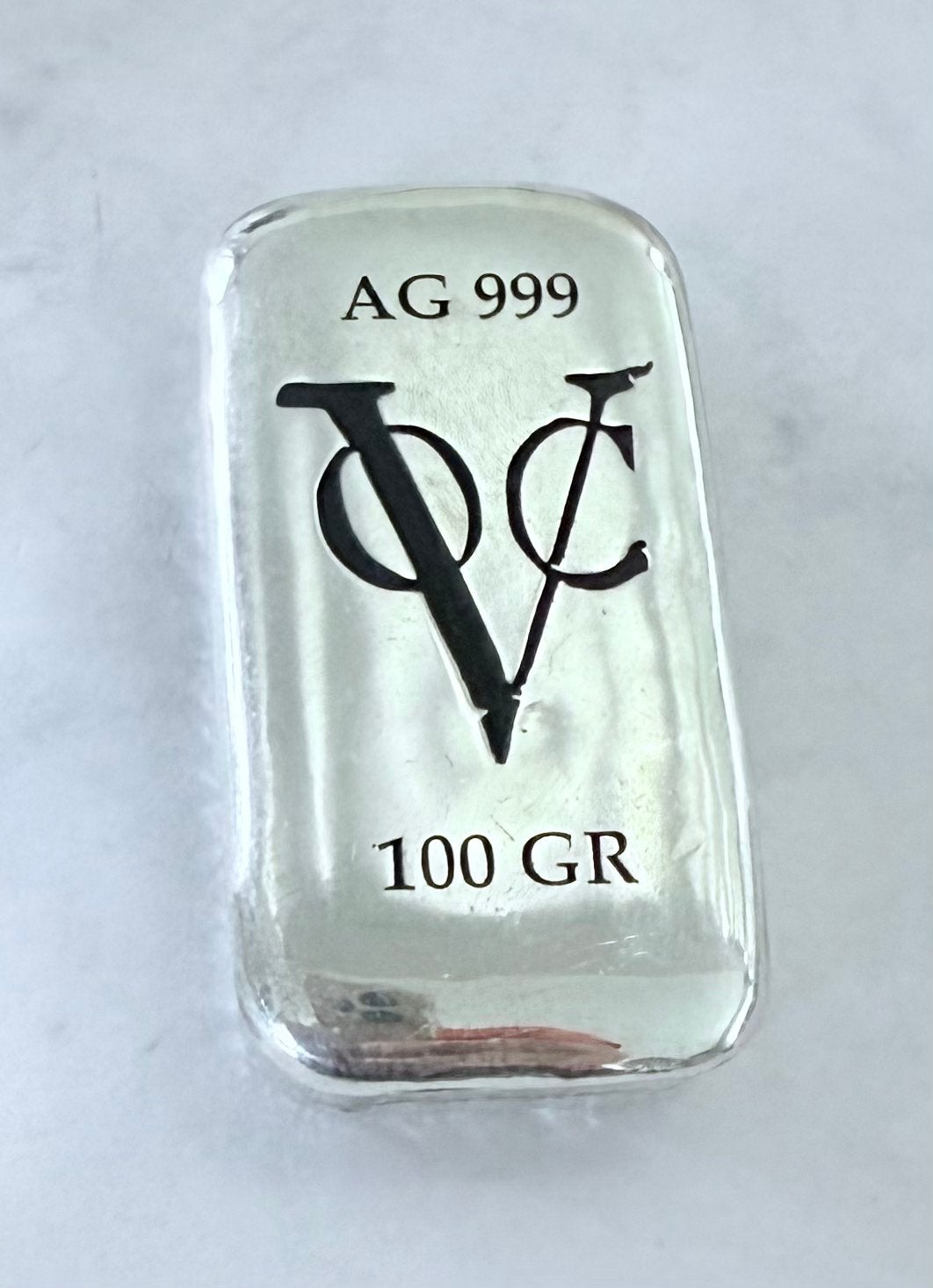 100 gram Zilverbaartje VOC / 999 zilver, Ophalen of Verzenden, Zilver
