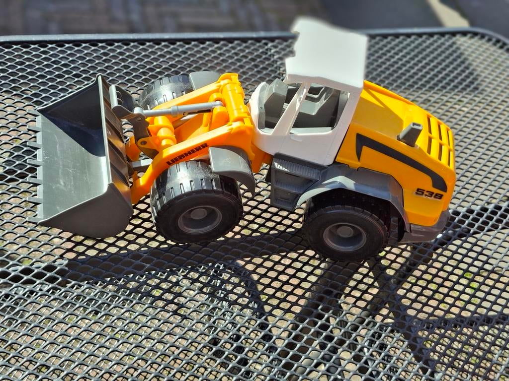 Liebherr shovel, Ophalen