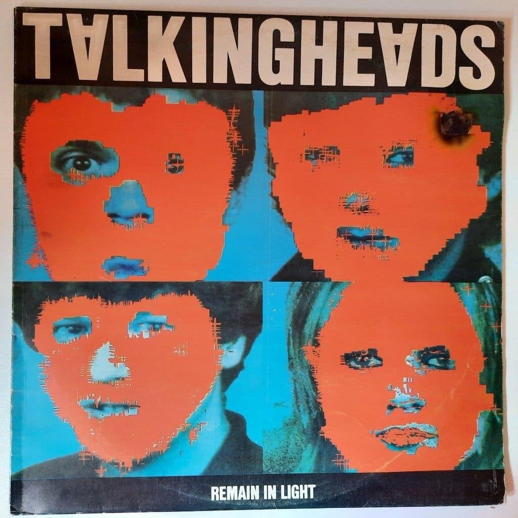 LP "Remain in Light" - Talking Heads, Gebruikt, 1980 - 1989, Ophalen of Verzenden, Inclusief binnenhoes