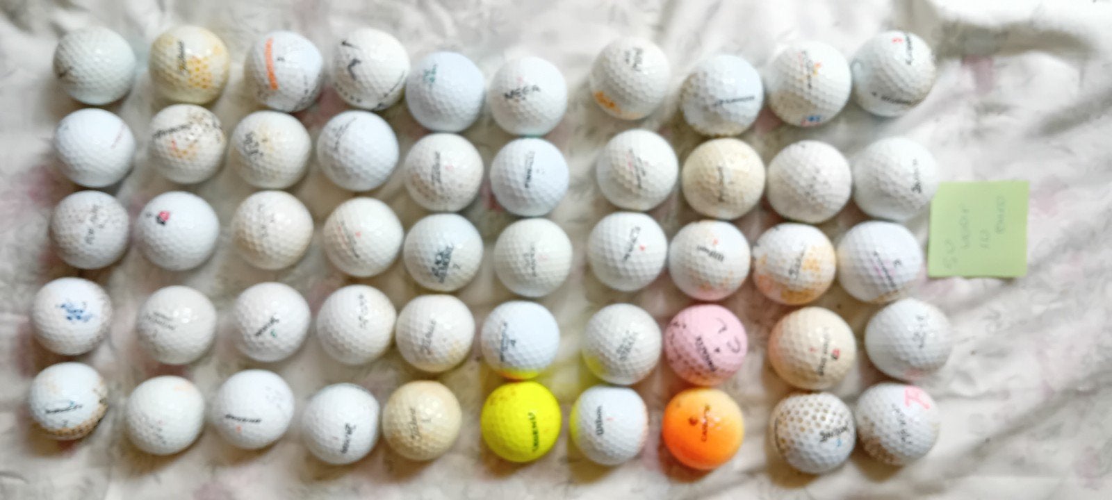 golfballenmix niet mooi, Ophalen, Gebruikt, Bal(len)
