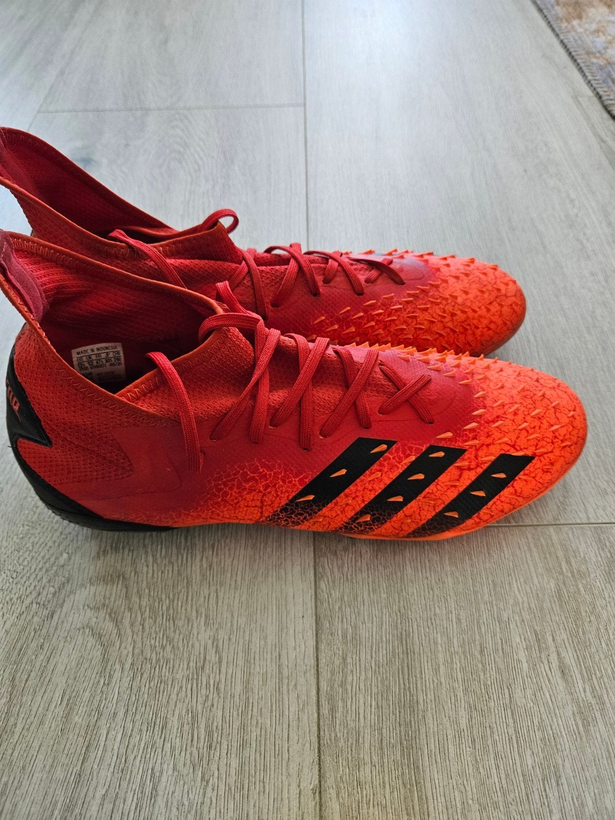 Adidas predator kicksen mt 47 1/3 zgan, Ophalen of Verzenden, Zo goed als nieuw, Schoenen