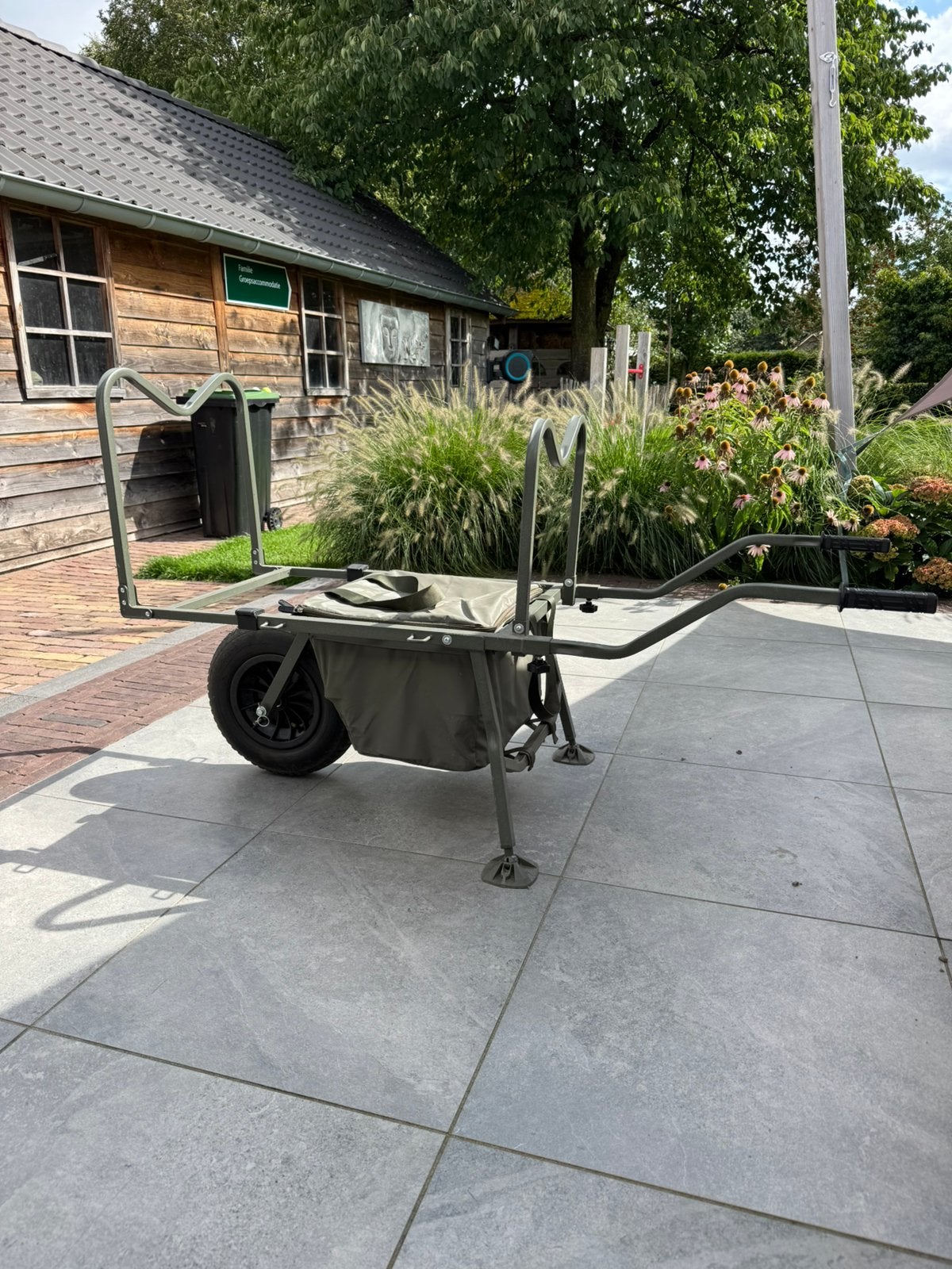 Vis kruiwagen barrow karpervissen, Ophalen, Zo goed als nieuw, Hondenkar, 80 kg of meer