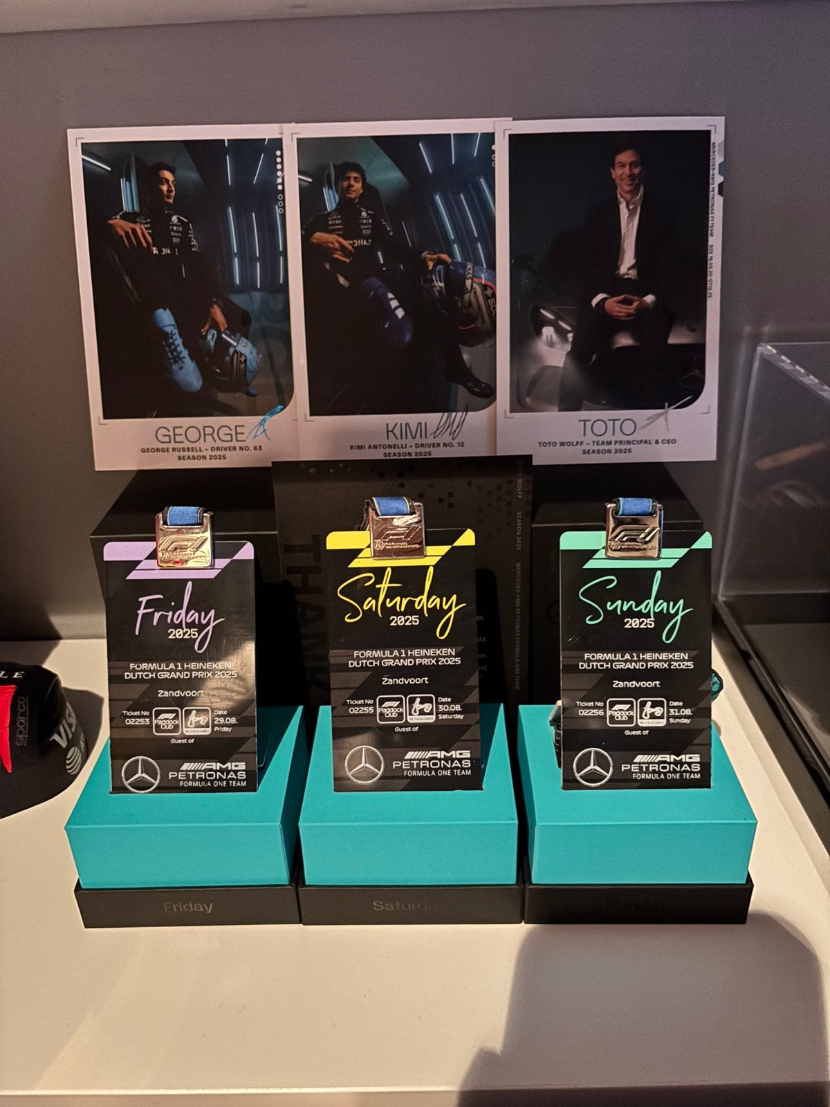 Vip Hospitality-pakketset van het Mercedes F1-team., Ophalen of Verzenden, Zo goed als nieuw