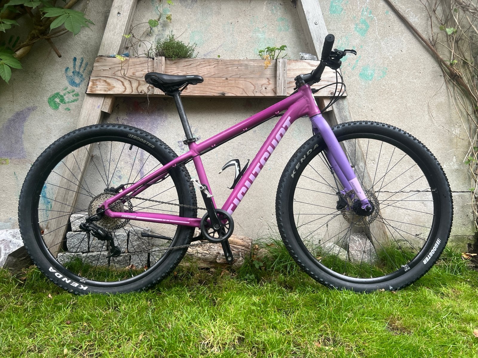 Eightshot X-Coady 27.5 inch mountainbike - Paars, 45 tot 49 cm, Zo goed als nieuw, Dames, Ophalen