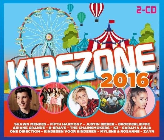 V/A - Kidszone 2016 (2-CD) 0889853746620 (ZGAN), Cd's en Dvd's, Ophalen of Verzenden, Zo goed als nieuw, Muziek