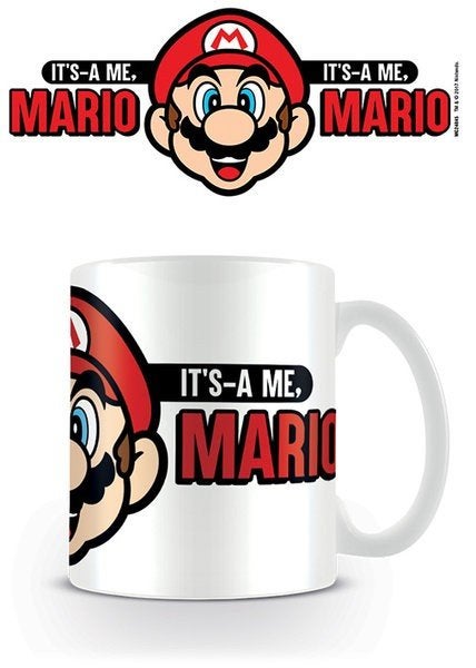 Super Mario Mok - "It's-a me, Mario!", Nintendo, Overige merken, Keramiek, Nieuw