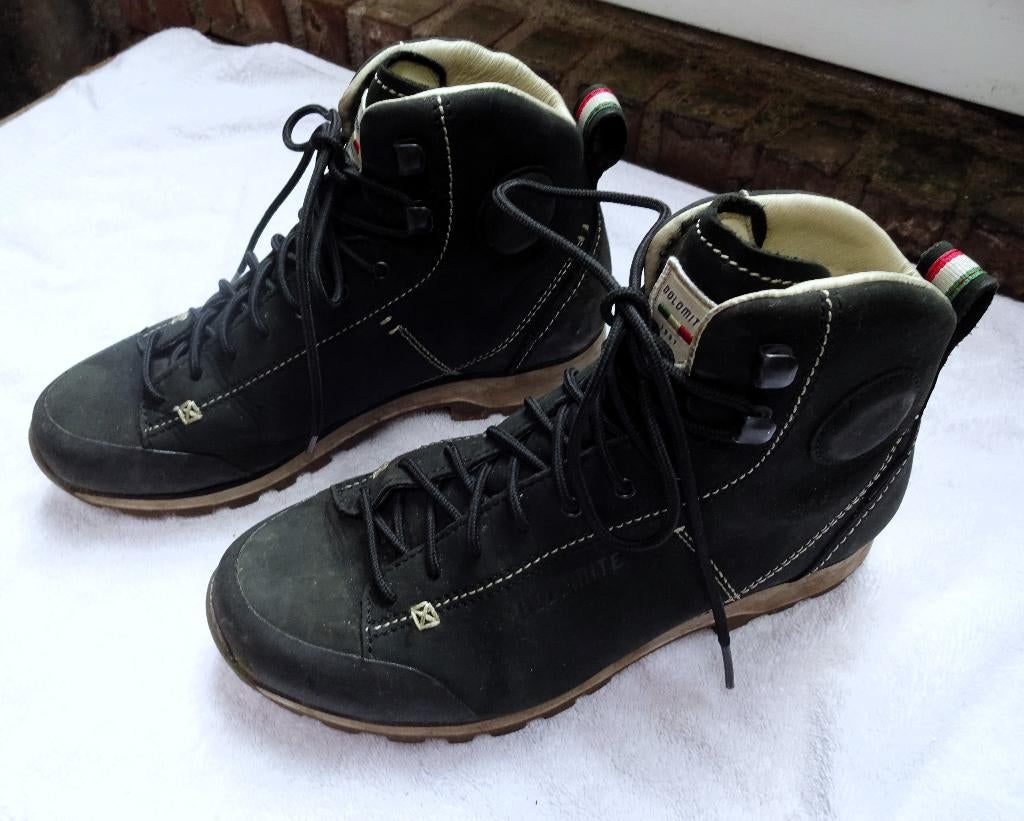 Maat 39 * Zwarte Dolomite Karakorum dames wandel schoenen, Verzenden, Zwart, Wandelschoenen, Gedragen