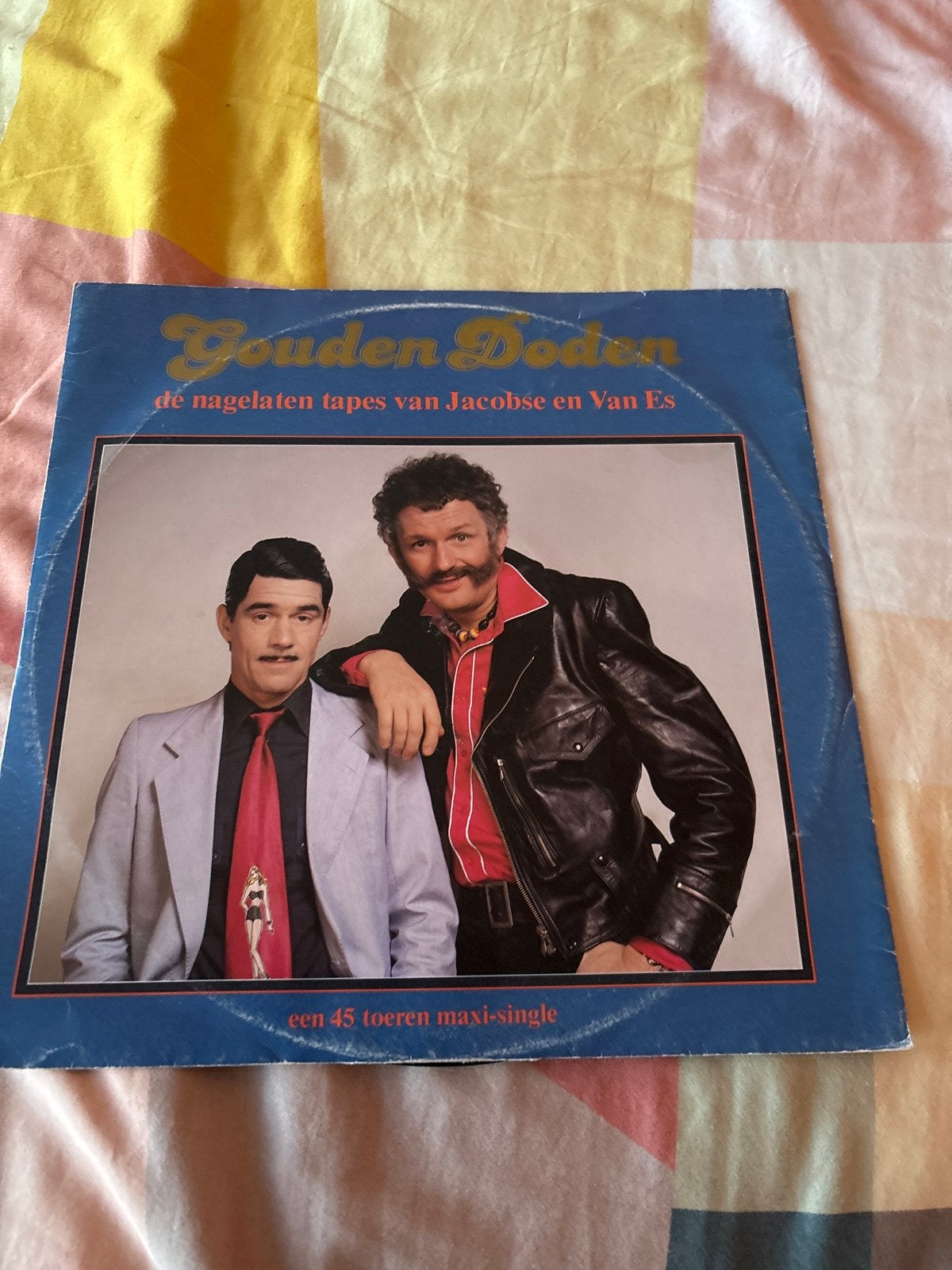 Gouden Doden - De nagelaten tapes van Jacobse en Van Es, Cd's en Dvd's, Vinyl Singles, Gebruikt, Maxi-single, 1980 - 1989, Ophalen of Verzenden