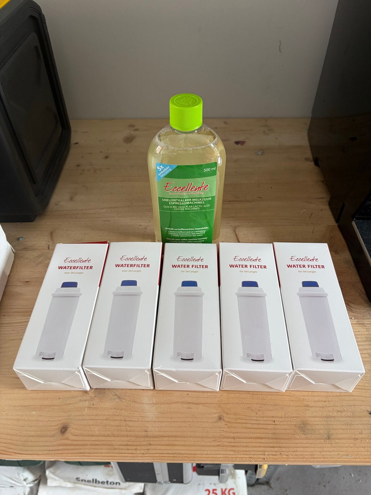Eccellente waterfilters en ontkalker voor DeLonghi Magnifica, Verzenden, Nieuw