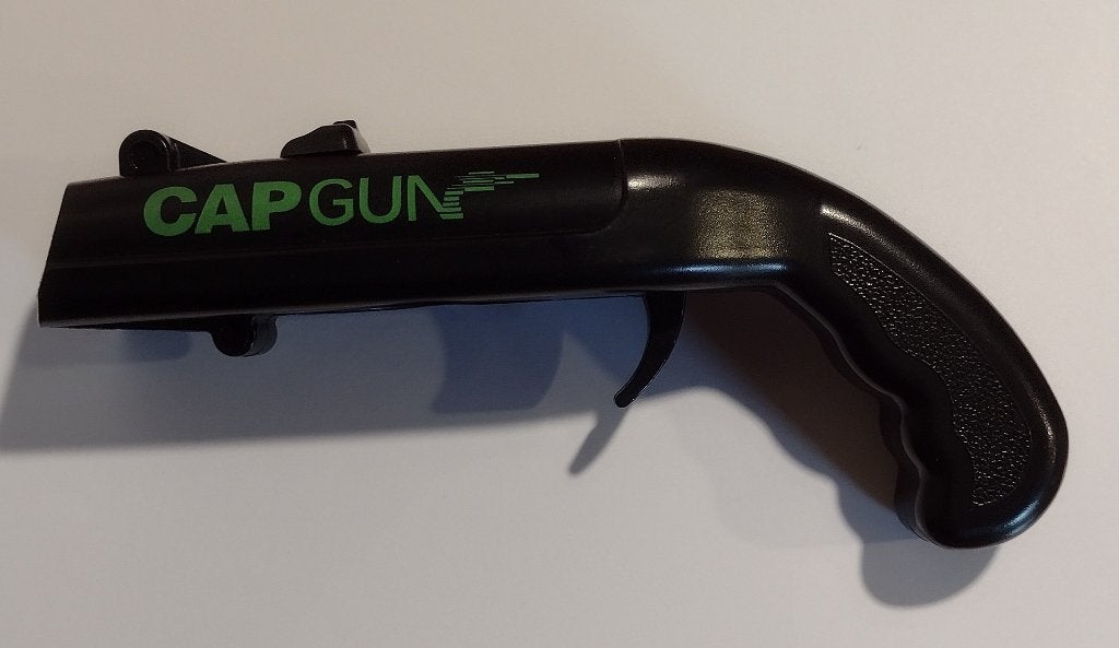 Capgun Kroonkurken Opener en Schieter., Verzamelen, Ophalen of Verzenden, Zo goed als nieuw, Flesopener, Overige merken