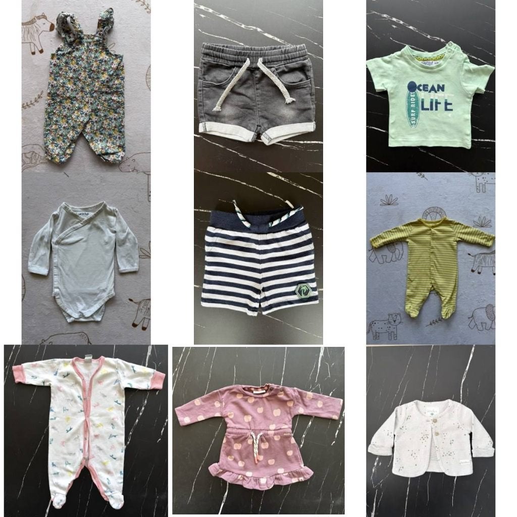 Starterspakket baby meisje maat 44-60, Ophalen of Verzenden, Gebruikt, Overige maten