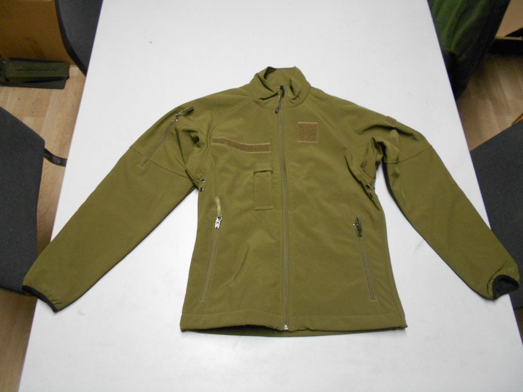 Softshell jas Nederlands leger maat XS (kindermaat) NIEUW, Ophalen of Verzenden, Landmacht, Nederland, Kleding of Schoenen