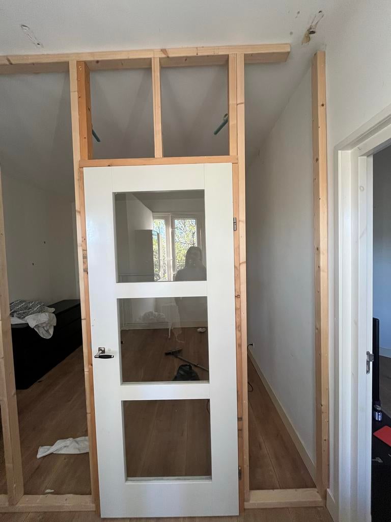 Houten balken voor constructie of projecten, Doe-het-zelf en Verbouw, Hout en Planken, Gebruikt, Ophalen of Verzenden, 200 tot 250 cm