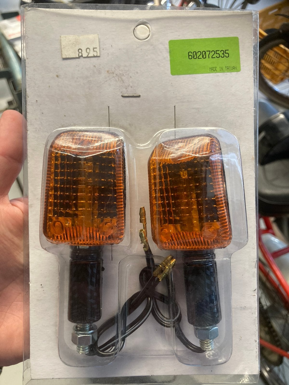 Setje knipperlichten scooter brommer universeel, Ophalen, Overige typen, Overige merken