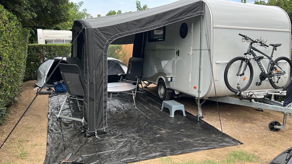 Walker 330 Caravanluifel - Opblaasbaar en Compact, Caravans en Kamperen, Voortenten en Luifels, Ophalen of Verzenden, Zo goed als nieuw