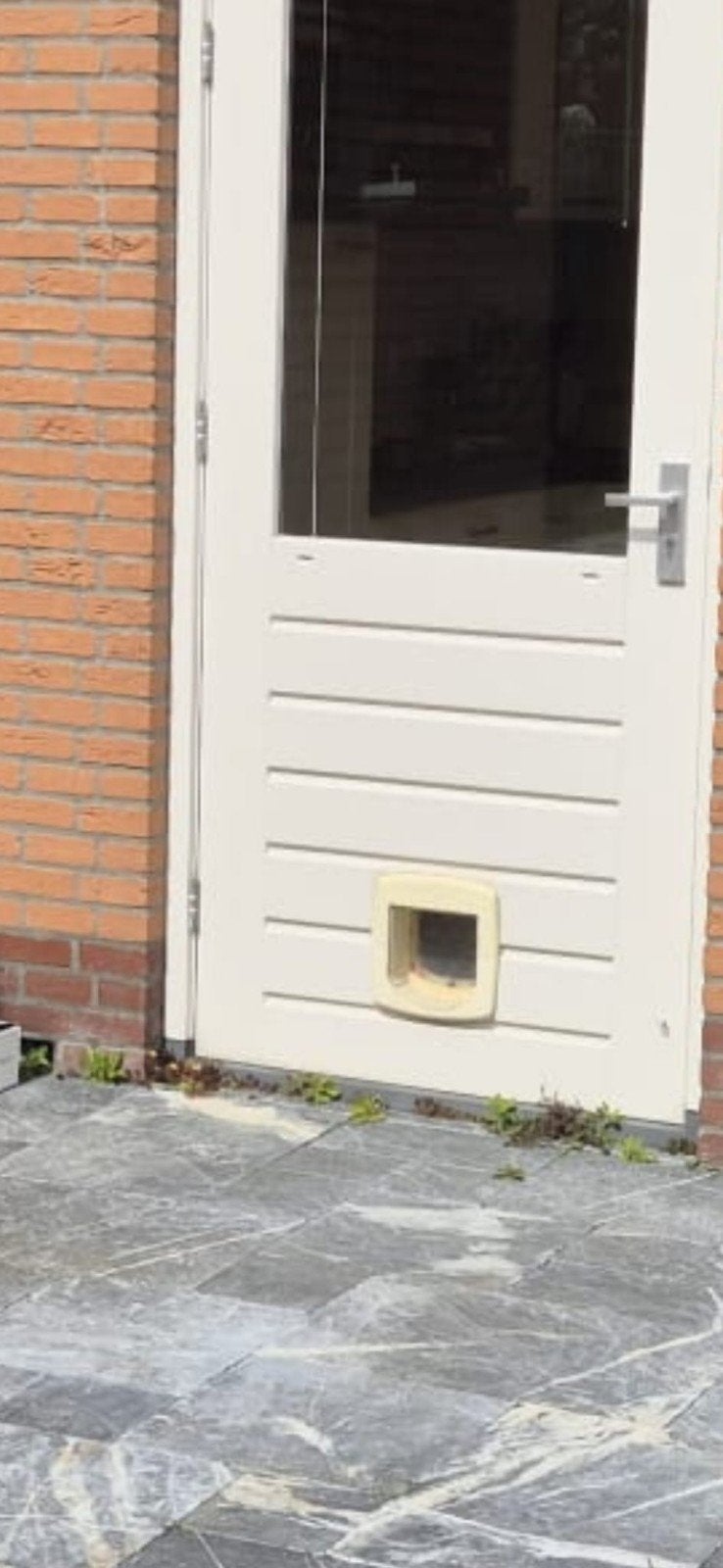 Achter deur 3 punt sluiting Met kozijn Stenen dorpel 5 jaar, Ophalen of Verzenden